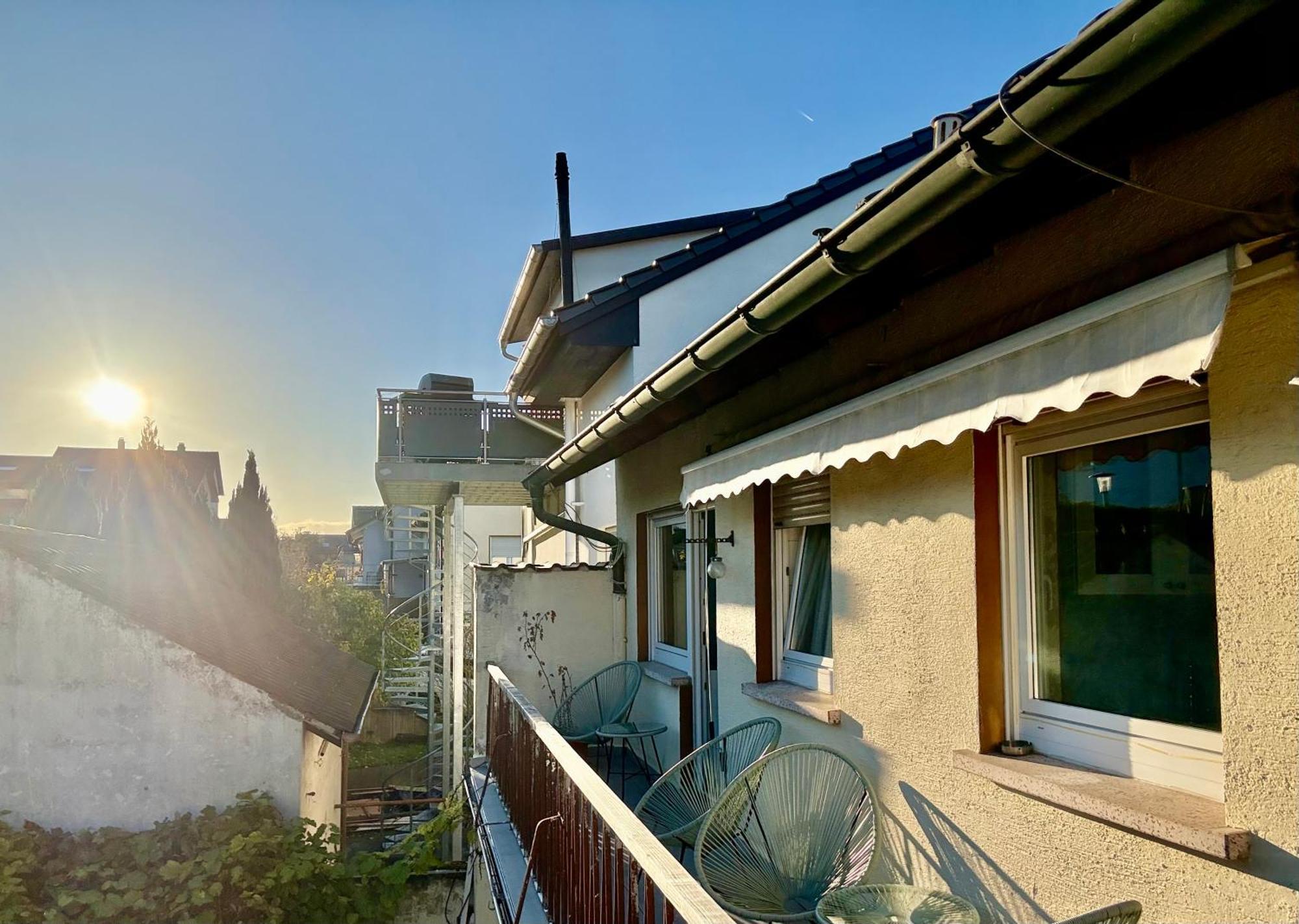 Relaxstay - Balkon - Smart-Tv - Wifi Dielheim Kültér fotó